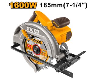 Sierra Circular Ingco 1600w 185mm 5000RPM
