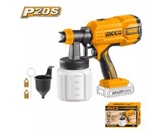 Pistola Para Pintar Inalámbrica Ingco 20V 800ml