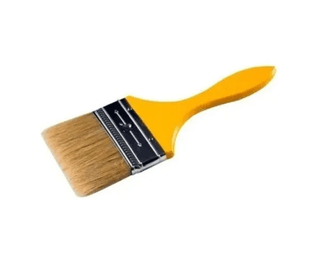 Pincel Sinteplast 2 1/2" Linea 304 Mango de Madera Amarillo