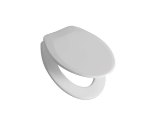 Tapa Asiento De Inodoro Ferrum Traful Universal Plus TFW Polipropileno Blanco