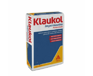 Pegamento Impermeable Potenciado Klaukol  x25Kg