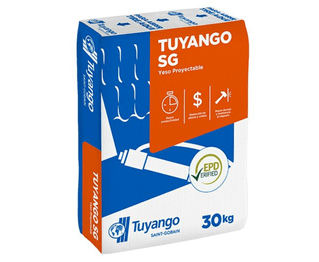 Revestimiento Yeso Proyectable Tuyango SG x 30kg