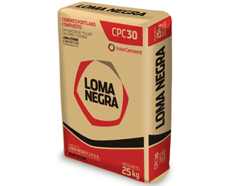 Cemento Loma Negra CPC30 (Pórtland Compuesto) x 25kg
