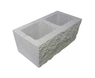Bloque Hormigón Símil Piedra 13x19x39cm x Unidad