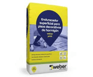 Endurecedor Superficial Weber Floor Print Gris Claro x 30kg