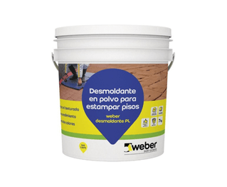 Desmoldante en Polvo Weber DM Gris Claro x 7kg