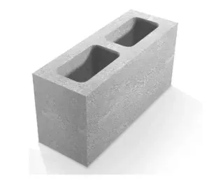 Bloque De Hormigón 13X19X39 Liso T13
