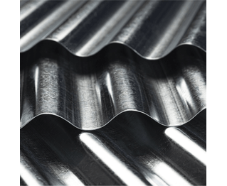Chapa Acanalada Galvanizada Nº 25 1.10 X 2.5 Mt