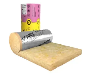 Aislante Isover Lana De Vidrio Rolac Plata 100Mm 1.20X11 Metros