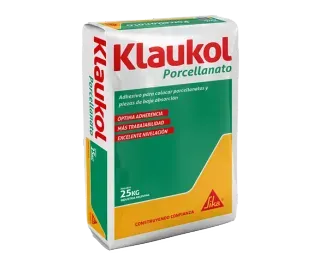 Adhesivo Porcelanato Fluido X 30 Kg Klaukol