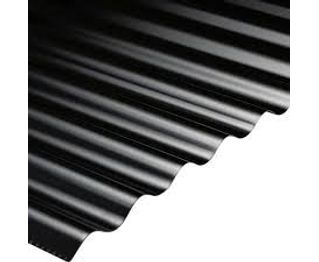 Chapa Acanalada Negro Cincalum C-25 (0,5 Mm) X 3,50 Mt