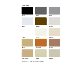 Pastina Color Weber Classic X 5 Kg