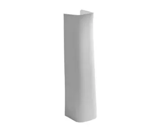 Pie Columna De Lavatorio Ferrum Bari Ckc Blanco
