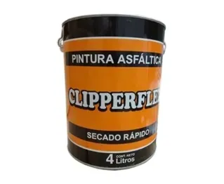 Pintura Asfáltica Clipperflex 4 Lt