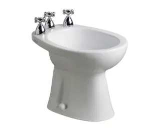Bidet 3 Agujeros Ferrum Andina Bea3 Blanco