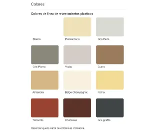 Pintura Weberplast Base Color X 20 Kg