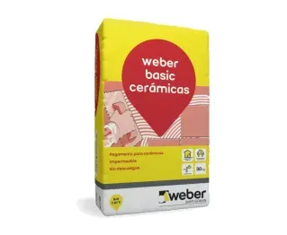 Pegamento Basic Weber Para Cerámica X 30 Kg