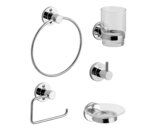 Set De Accesorios Fv Arizona Para Baño 5 Piezas