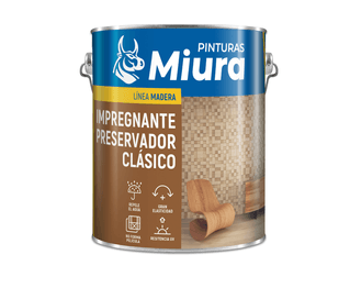 Impregnante Miura Clasico Nogal 3.600 L
