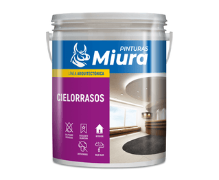 Latex Interior Miura Cielorraso Blanco 20 L