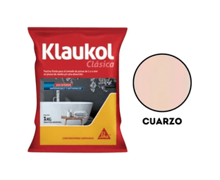 Pastina para Porcellanato Klaukol Cuarzo por 1KG